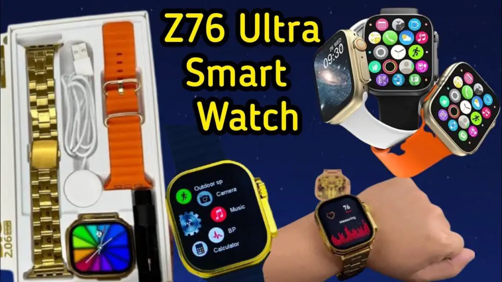 Z76 ultra smart watch unboxing and full review || unboxing smart watch || just open it