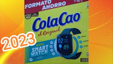 Smartwatch ColaCao 2023 - Unboxing - Review - Instrucciones de uso - TUTORIAL
