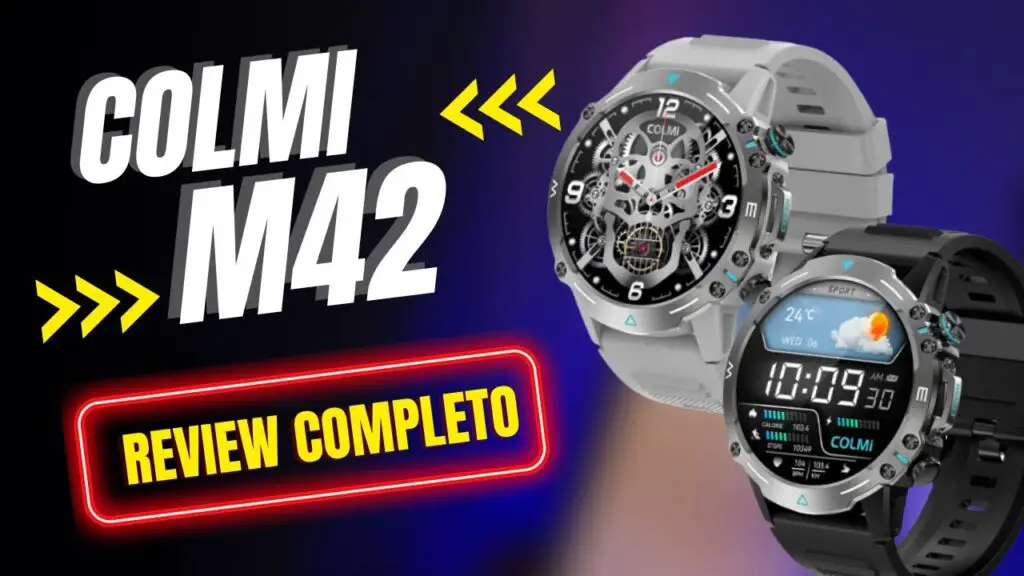 Smartwatch Colmi M42: TELA AMOLED e RESISTE ATÉ 55 GRAUS! 🔥| Review Completo