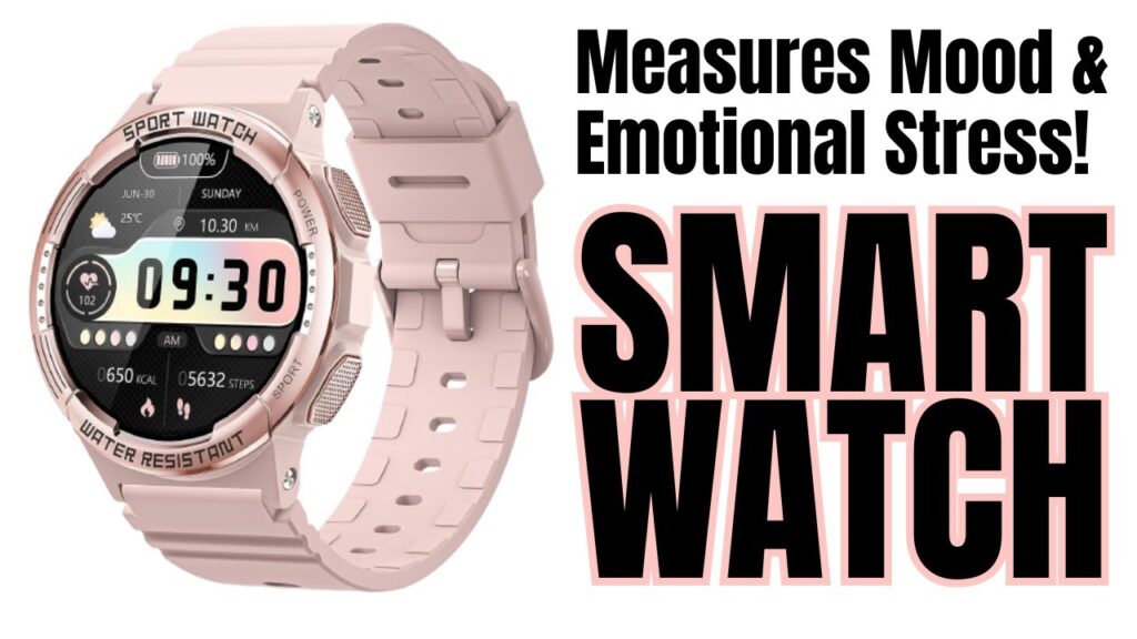 Sport Smartwatch for Women, Always-On AMOLED (Pink) - Unboxing & Review