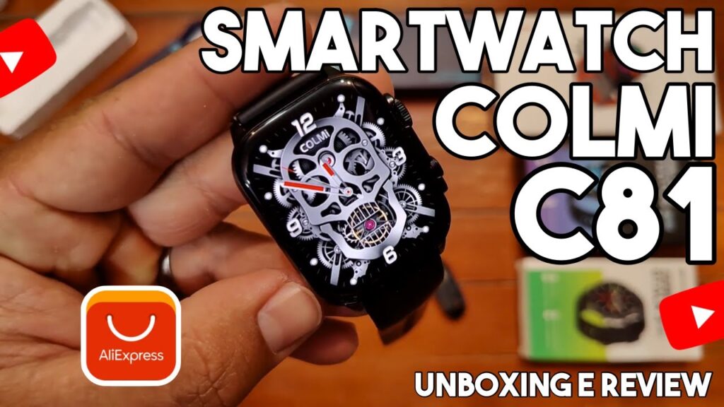 deixar nos comentários que eu vou responder. Então, vamos começar o unboxing e review do Smartwatch Colmi C81.