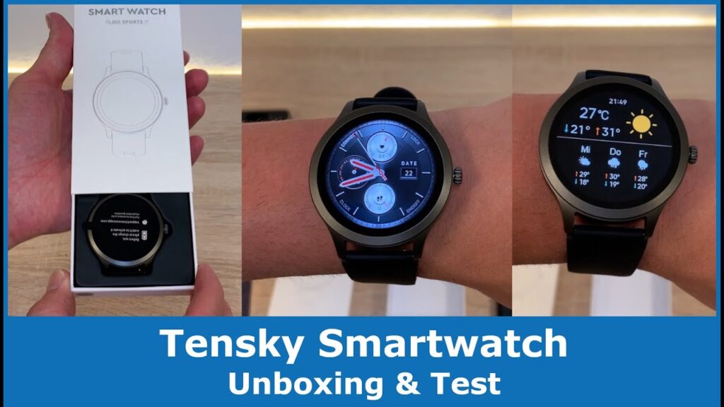 Tensky Smartwatch im Test || Unboxing, Review und Praxistest