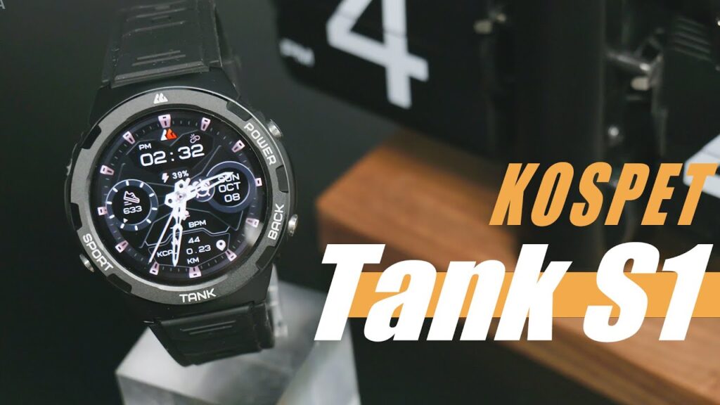 Kospet Tank S1 Smartwatch Review: Make Elegance And Ruggedness Affordable