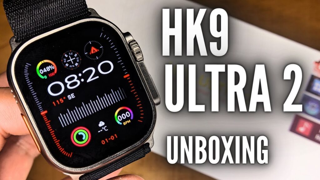 Smartwatch HK9 ULTRA 2 - VIDEO UNBOXING E REVIEW!