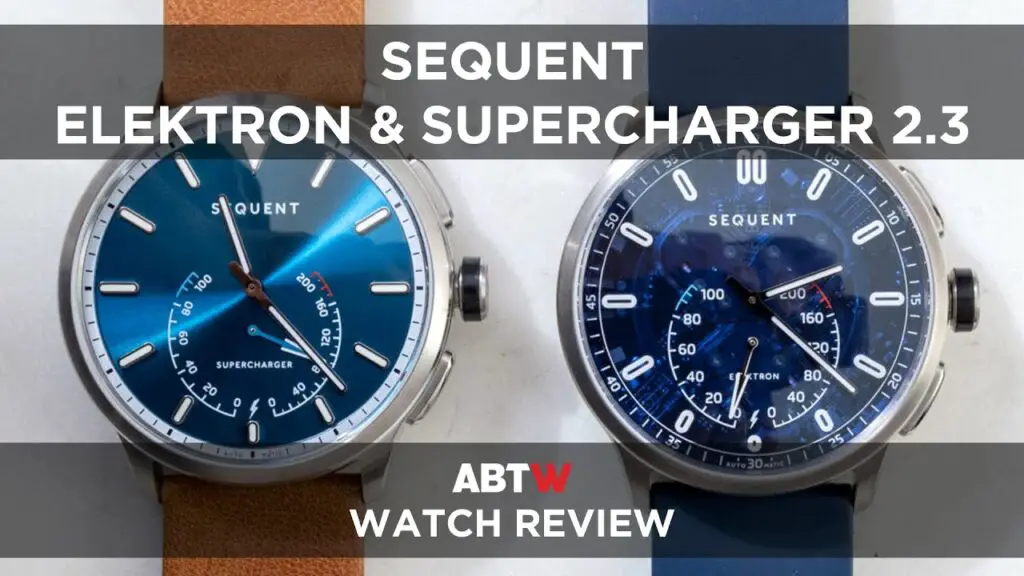 Sequent Elektron / SuperCharger 2.3 Smartwatch Watch Review