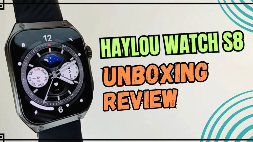 <!--Title: HAYLOU WATCH S8 - Smartwatch LANÇAMENTO - Tela AMOLED 1.96 Com AOD e 3ATM - UNBOXING e REVIEW!-->