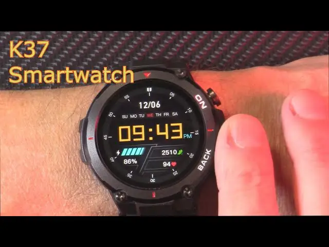 K37 Smartwatch review | The best, cheapest, budget GPS Smartwatch
